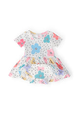 Dots & Daisies S/S Twirl Bodysuit-Mila & Rose ®