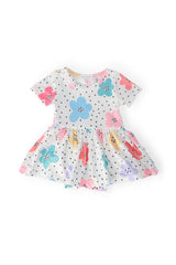 Dots & Daisies S/S Twirl Bodysuit-Mila & Rose ®