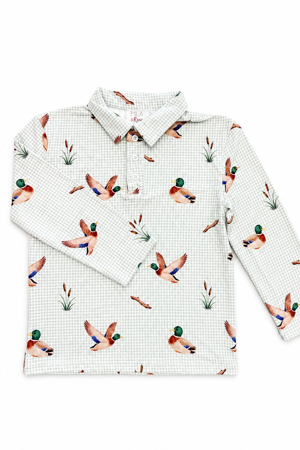Duck Pond L/S Polo-Mila & Rose ®
