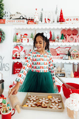 Fa la la L/S Tutu Dress-Mila & Rose ®