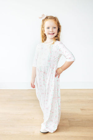 Fancy Florals Wide Leg Jumpsuit-Mila & Rose ®