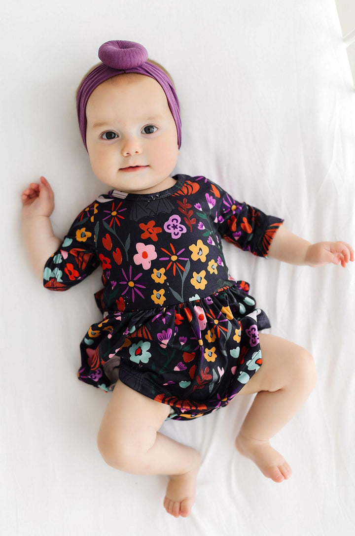 Fangtastic 3/4 Sleeve Twirl Bodysuit-Mila & Rose ®