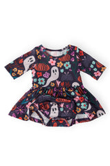 Fangtastic 3/4 Sleeve Twirl Bodysuit-Mila & Rose ®