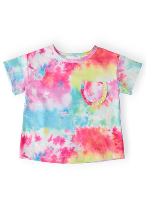 Far Out Ruffle Pocket Tee-Mila & Rose ®