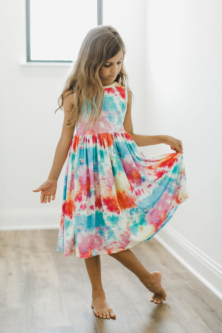Far Out Tank Twirl Dress-Mila & Rose ®
