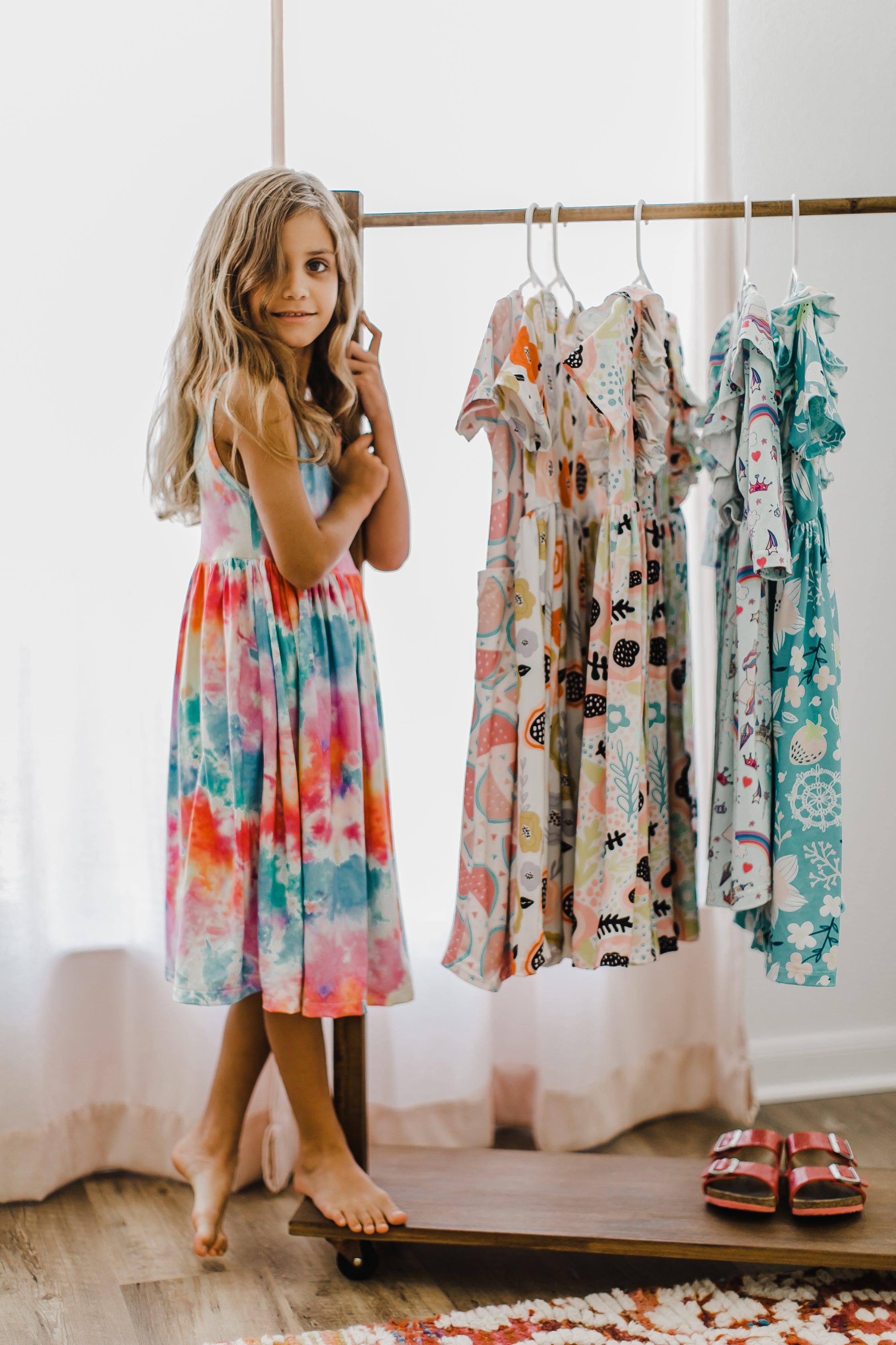 Far Out Tank Twirl Dress-Mila & Rose ®