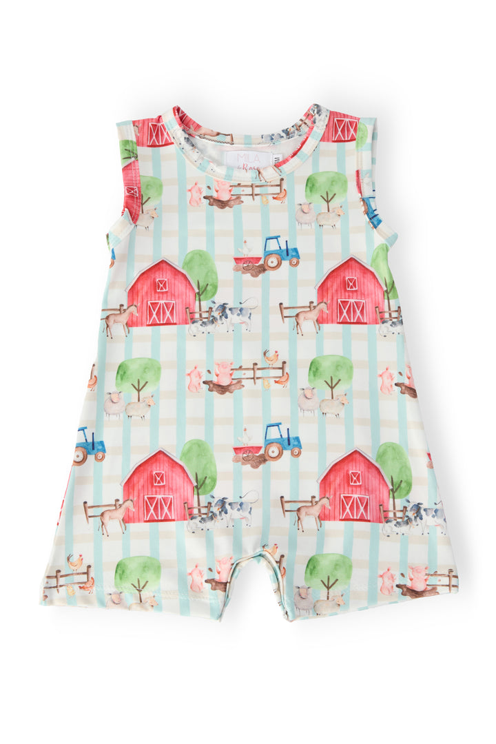 Farm Animals Shorty One-Piece-Mila & Rose ®