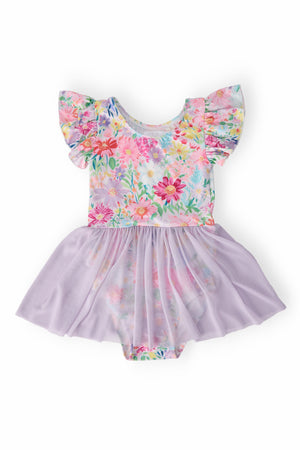 Field of Flowers S/S Twirl Leotard-Mila & Rose ®