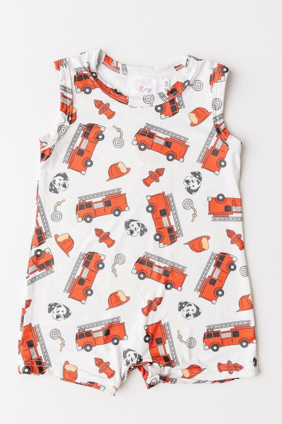 Firetrucks Shorty One-Piece-Mila & Rose ®