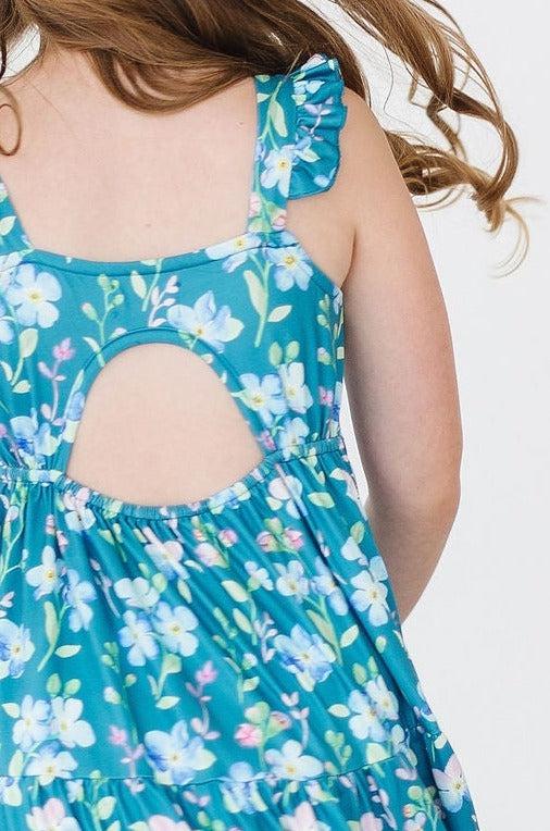 Floral Breeze Ruffle Maxi Dress-Mila & Rose ®