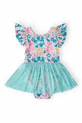 Floral Garden S/S Twirl Leotard-Mila & Rose ®