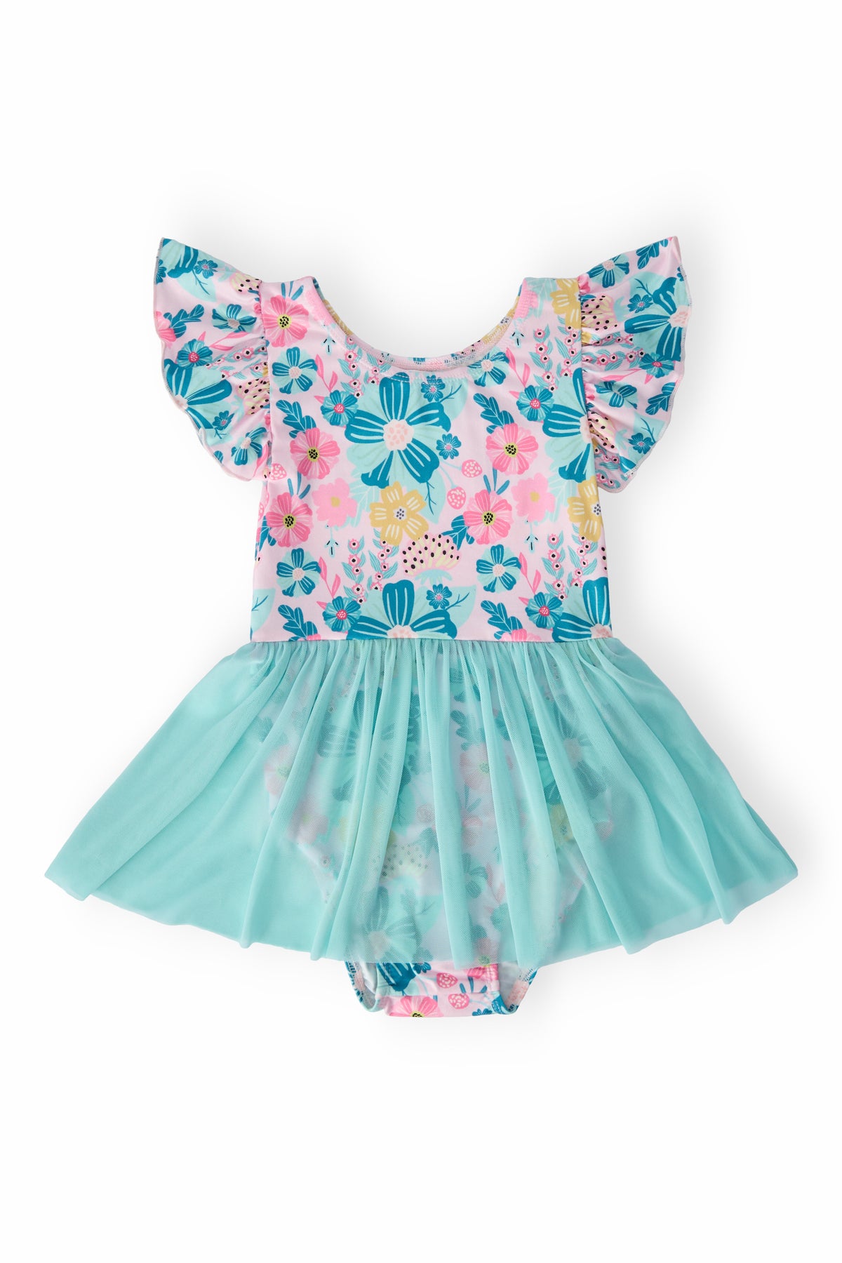 Floral Garden S/S Twirl Leotard-Mila & Rose ®