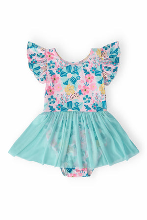 Floral Garden S/S Twirl Leotard-Mila & Rose ®