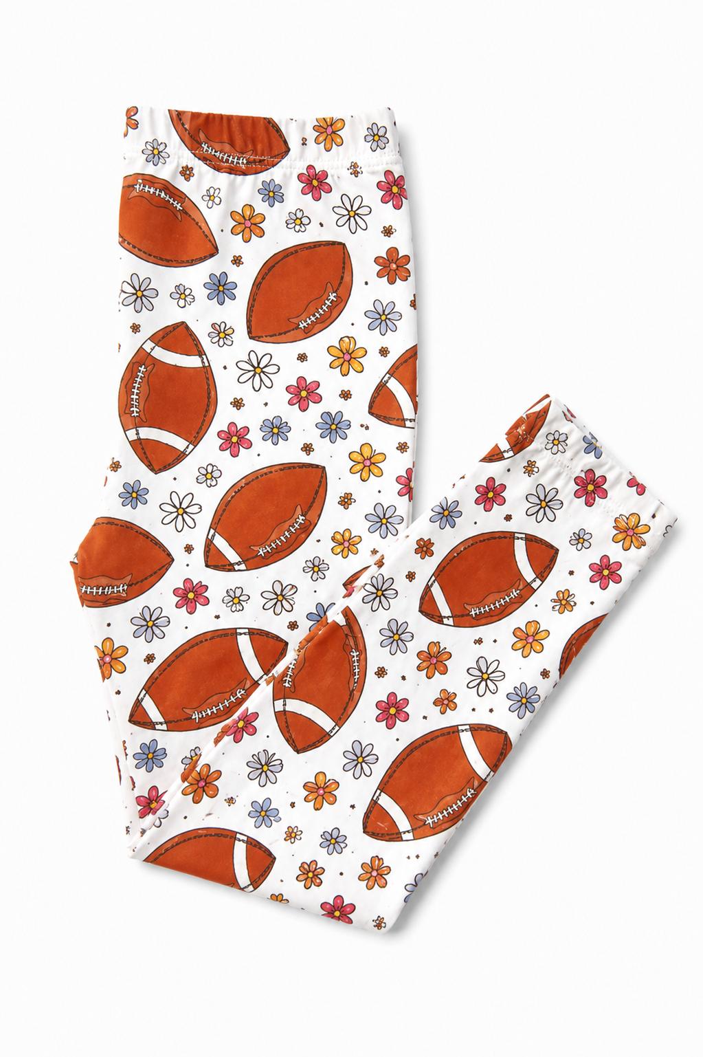 (V) Football Friday Leggings-Mila & Rose ®