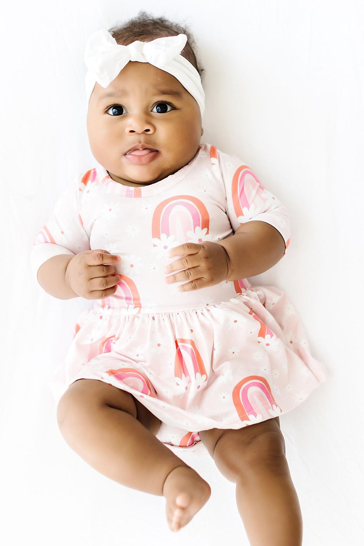 SALE Fun & Flowers 3/4 Sleeve Twirl Bodysuit-Mila & Rose ®