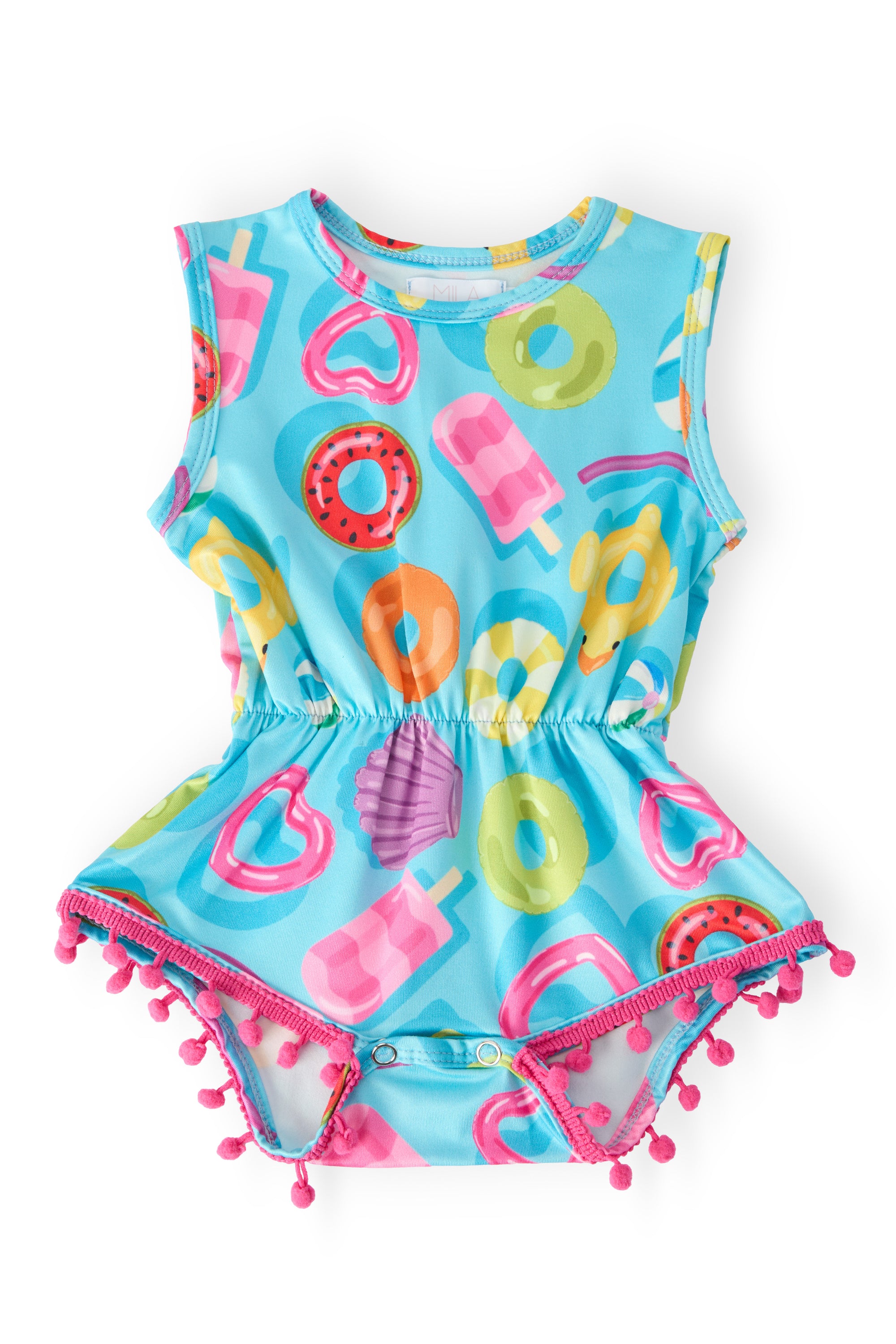 Baby Pom Pom Rompers