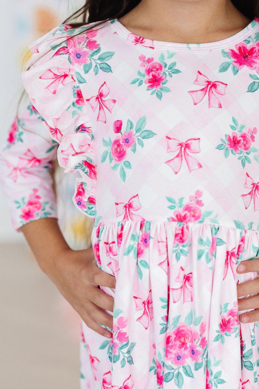 ワンピース Ruffle Sleeve Dress 6y ワンピース Ruffle Sleeve Dress 6y ワンピース Ruffle Sleeve Dress