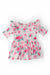 Gingham Bows 3/4 Sleeve Flutter Twirl Bodysuit-Mila & Rose ®