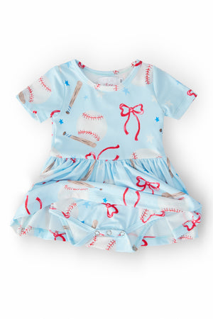 Grand Slam Glam S/S Twirl Bodysuit-Mila & Rose ®