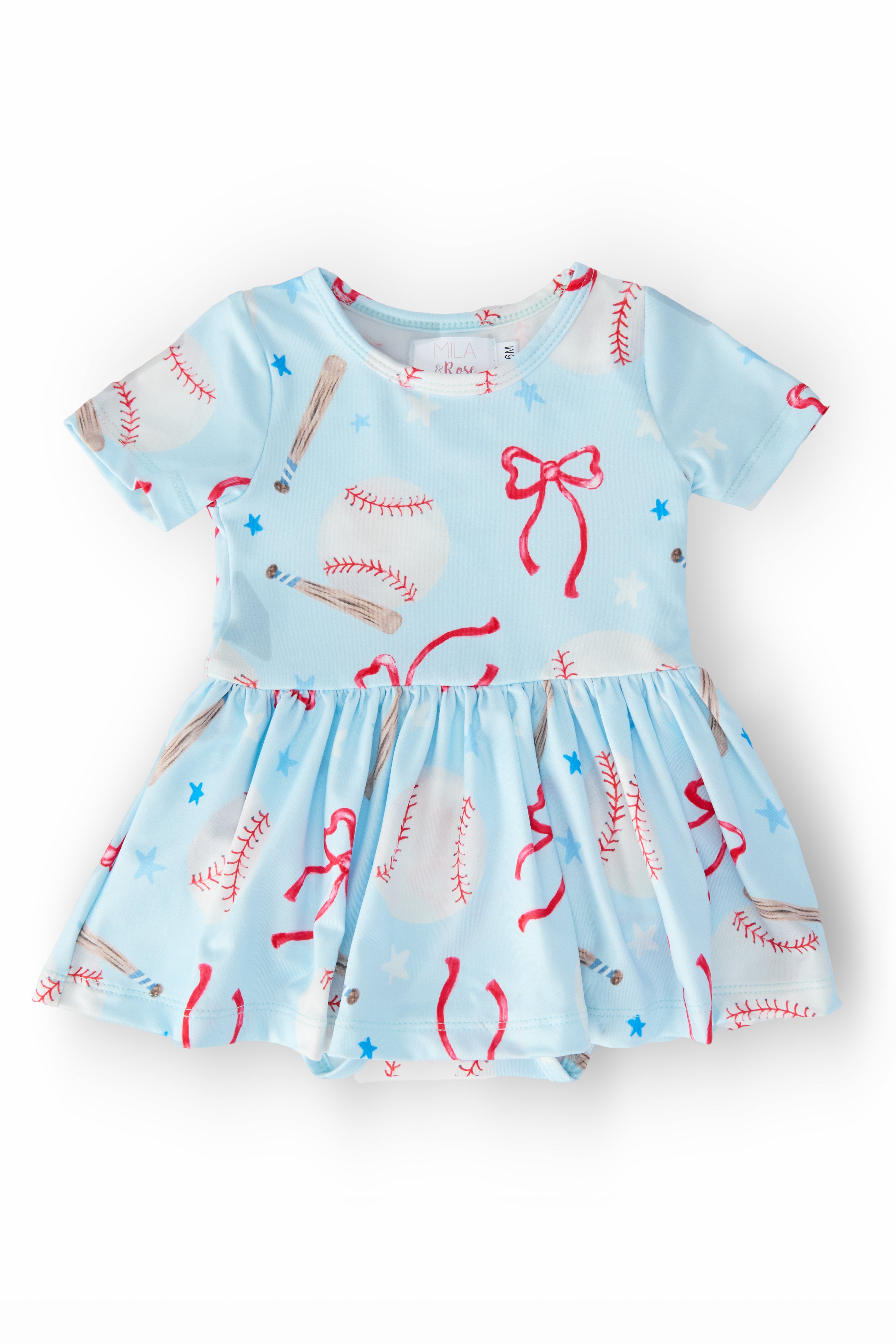 Grand Slam Glam S/S Twirl Bodysuit-Mila & Rose ®