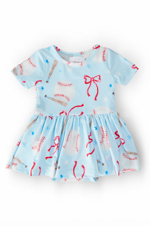 Grand Slam Glam S/S Twirl Bodysuit-Mila & Rose ®