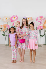 Hangin with My Peeps 3/4 Sleeve Twirl Bodysuit-Mila & Rose ®