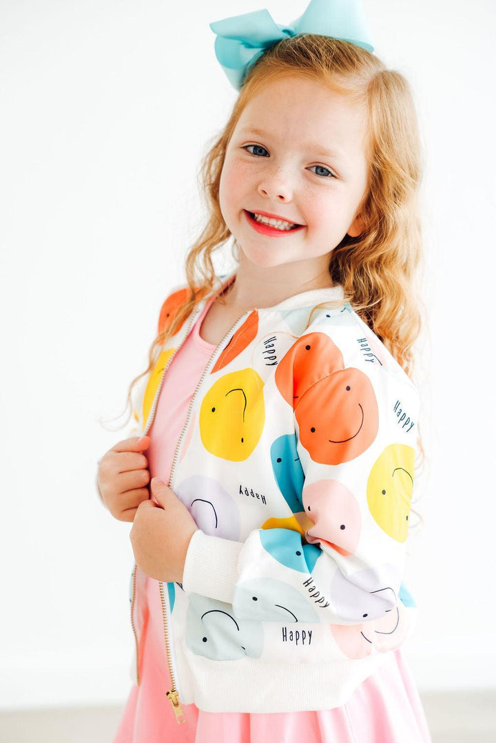 Happy Days Satin Jacket-Mila & Rose ®