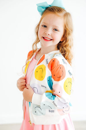 Happy Days Satin Jacket-Mila & Rose ®