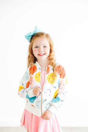 Happy Days Satin Jacket-Mila & Rose ®