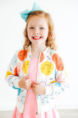 Happy Days Satin Jacket-Mila & Rose ®