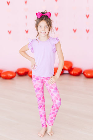 Happy Heart Day Leggings-Mila & Rose ®