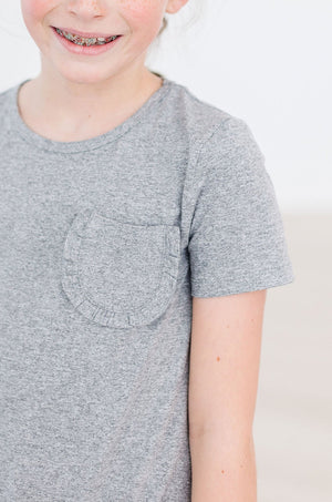 SALE Heather Gray T-Shirt Dress-Mila & Rose ®