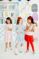 Honor Roll Smocked Ruffle Dress-Mila & Rose ®