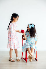 Honor Roll Smocked Ruffle Dress-Mila & Rose ®