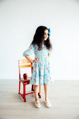 Honor Roll Smocked Ruffle Dress-Mila & Rose ®