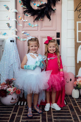 Hot Pink 3/4 Tutu Leotard-Mila & Rose ®