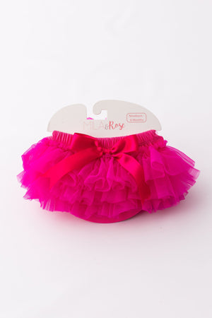 Hot Pink Ruffle Tutu Bloomer-Mila & Rose ®