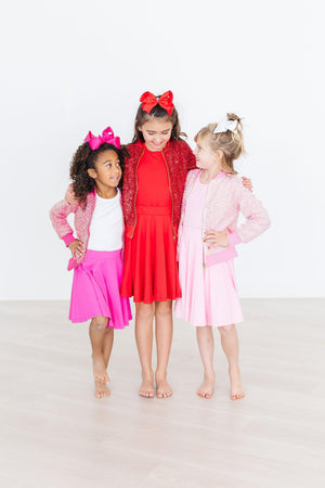 Hot Pink Twirl Skort-Mila & Rose ®