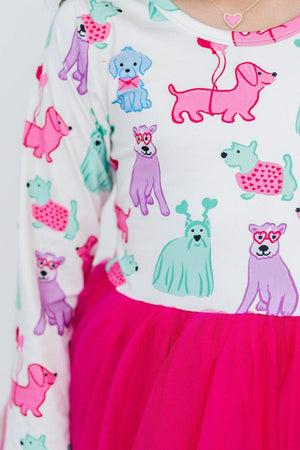 I Chews You L/S Tutu Dress-Mila & Rose ®