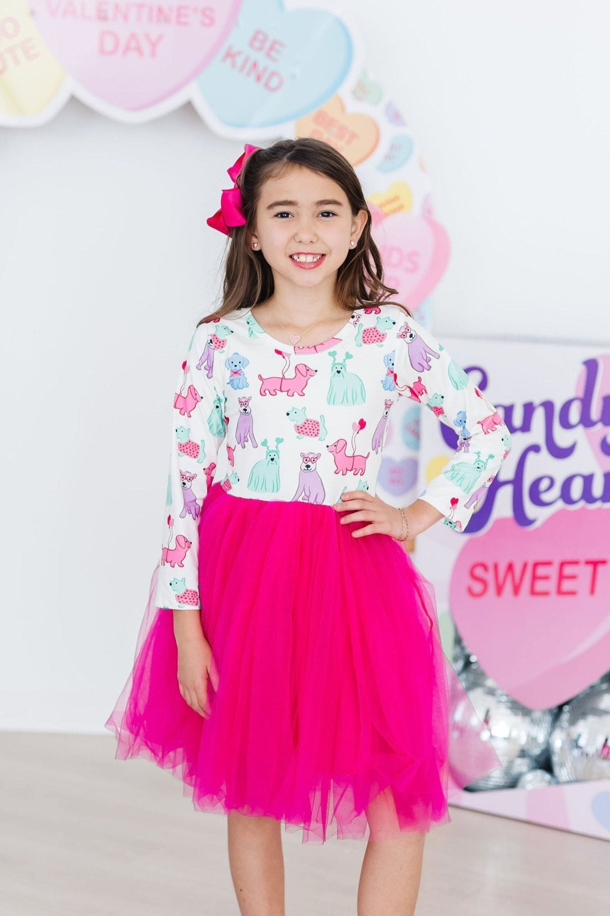 SALE I Chews You L/S Tutu Dress-Mila & Rose ®