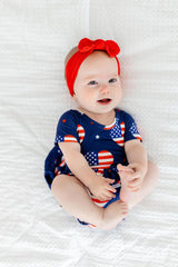 SALE I Heart the USA S/S Twirl Bodysuit-Mila & Rose ®