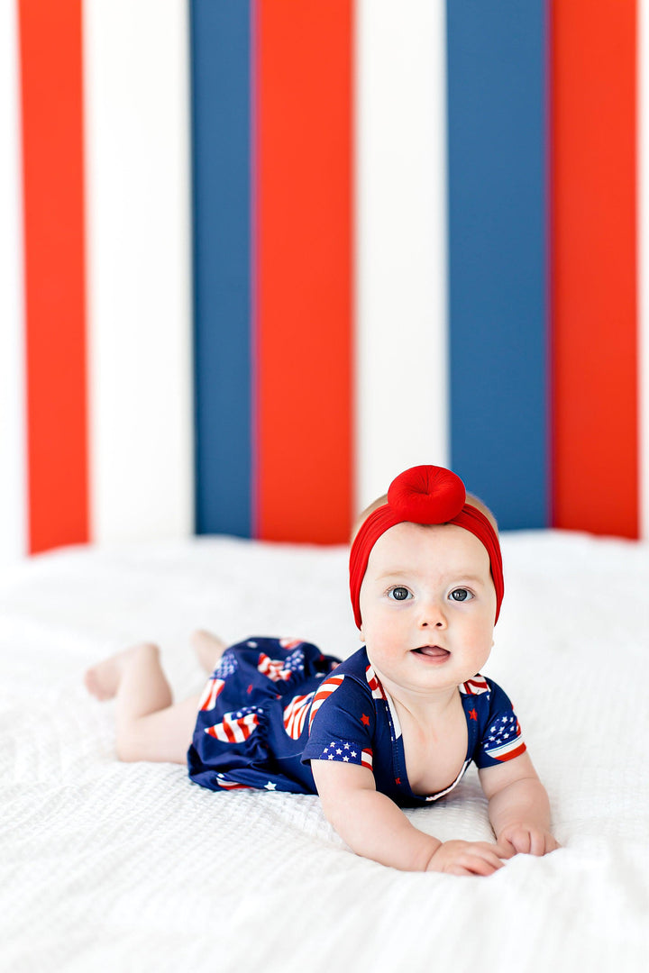 SALE I Heart the USA S/S Twirl Bodysuit-Mila & Rose ®