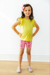 I Love You Tulip Much Twirl Shorts-Mila & Rose ®
