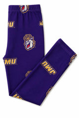 JMU Purple Duke Dog Leggings-Mila & Rose ®