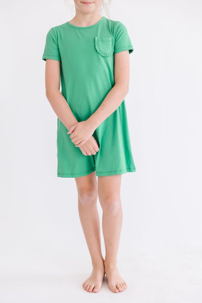 Hot Pink T-Shirt Dress