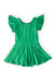 Kelly Green S/S Twirl Leotard-Mila & Rose ®
