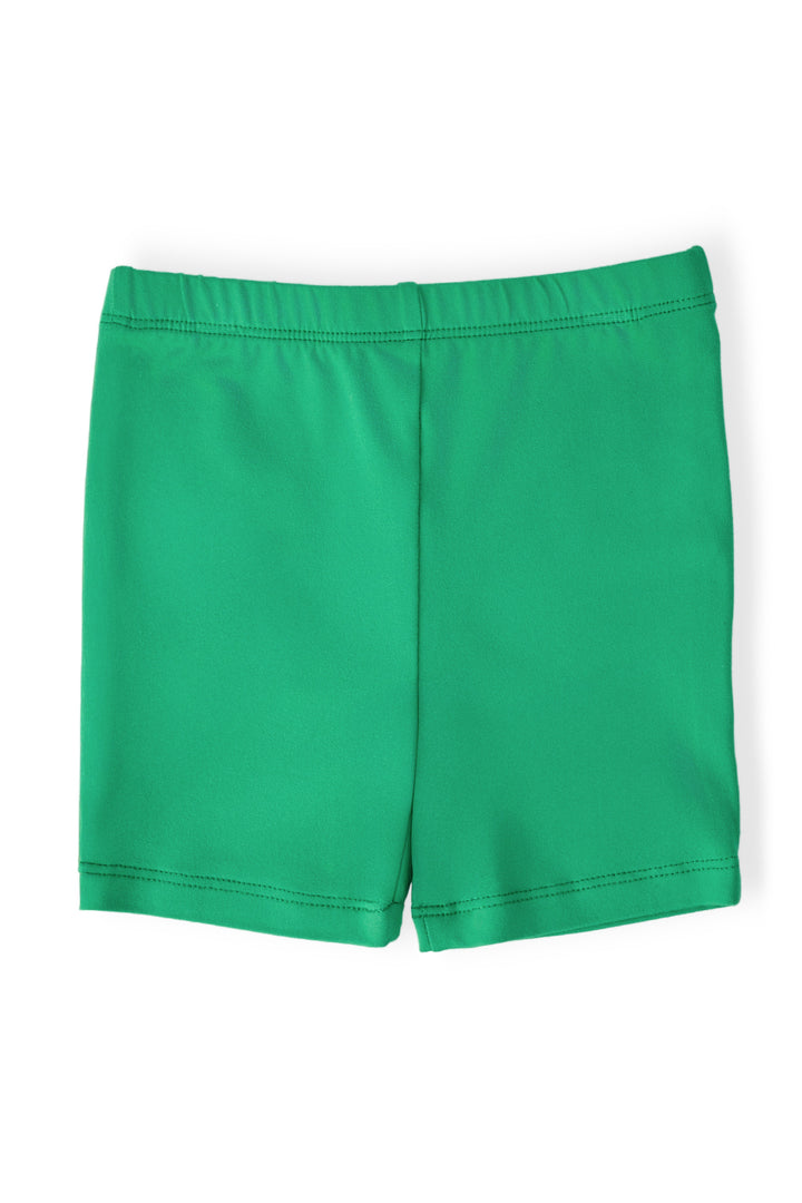 Kelly Green Twirl Shorts-Mila & Rose ®