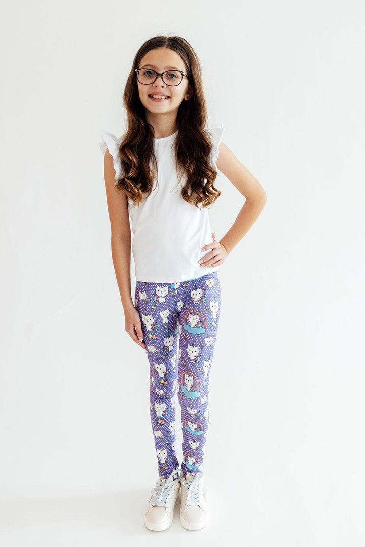 Kitties in the Clouds Leggings-Mila & Rose ®