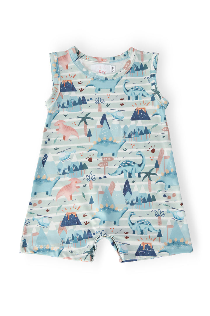 Dino Tracks Shorty One-Piece-Mila & Rose ®