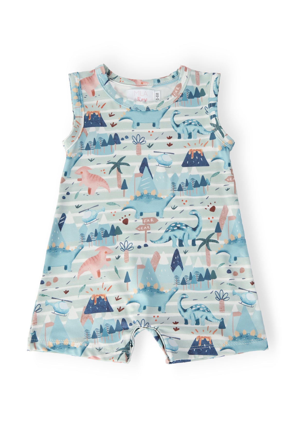 Dino Tracks Shorty One-Piece-Mila & Rose ®